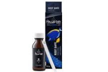 Produits Reef Safe Medic de Polyp Lab, contenant un flacon avec étiquette blanche et liquide, destiné à l'aquariophilie marine.