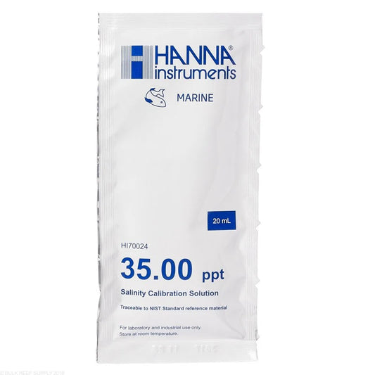 Hanna 35 ppt Salinity Calibration